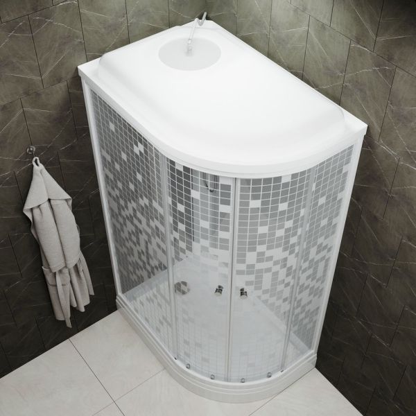 Душевая кабина Triton Коралл Щ0000061817 120х80 левая низк поддон