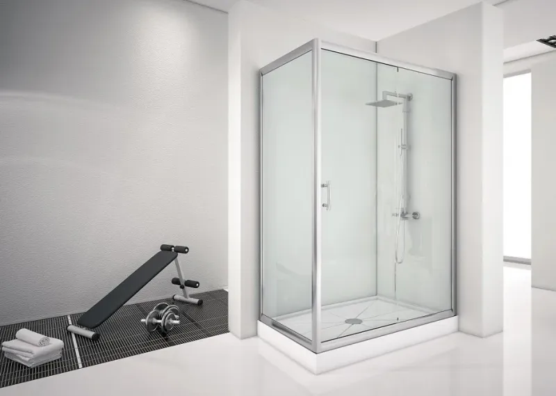 Душевой уголок Aquanet Alfa NAA1131 168418 140x80 см стекло прозрачное профиль хром