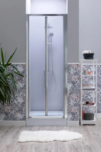 Душевая дверь Aquanet Alfa NAA6422 210018 80 см стекло прозрачное профиль хром