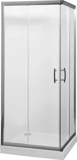 Душевой уголок Aquanet Alfa Cube NAA1142 168416 90x90 см стекло прозрачное профиль хром