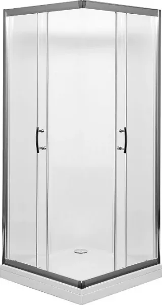 Душевой уголок Aquanet Alfa Cube NAA1142 185041 100x100 см стекло прозрачное профиль хром