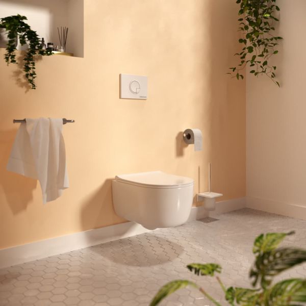 Инсталляция для унитаза Berges Novum R1 с кнопкой белый 040221