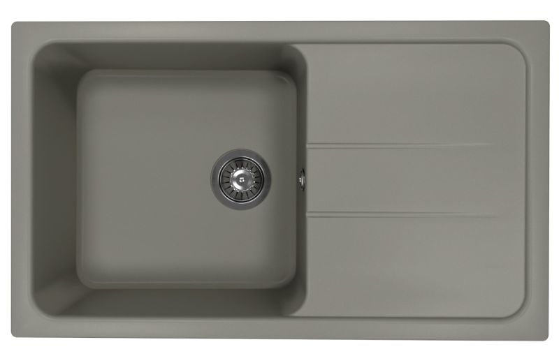 Кухонная мойка Florentina Специя 860 серый шёлк