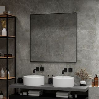 Зеркало с подсветкой Art&Max Sorrento 100см AM-Sor-1000-1000-DS-F