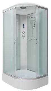 Душевая кабина Niagara NG-33094-14LP 100x90см серебро/матовое