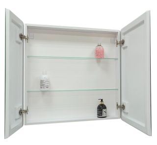 Зеркало-шкаф с подсветкой Continent Emotion МВК030 80см белый