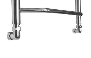 Полотенцесушитель водяной Domoterm Лаура П7 500x700 хром