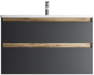 Тумба под раковину Am.Pm X-Joy 100см чёрный матовый M85AFHX1002BM