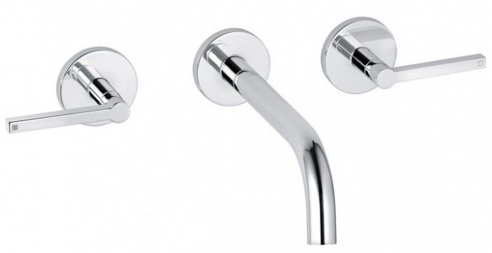 Встраиваемый смеситель для раковины Kludi Nova Fonte Puristic хром 201440515