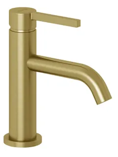 Смеситель для раковины Kludi Nova Fonte Pura 20289N015 брашированное золото