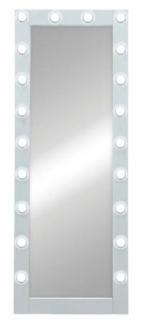 Зеркало гримёрное Continent ЗГП42 напольное 60см белый