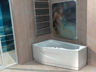 Экран фронтальный АКВАТЕК Медея 170x95 см левый