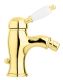 Смеситель для биде однорычажный, золото Cezares ELITE-BSM1-03/24-Bi