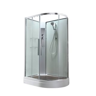 Душевая кабина EM2812LNT без крыши прозрачная