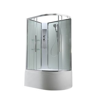 Душевая кабина EM5812LNT без крыши прозрачная