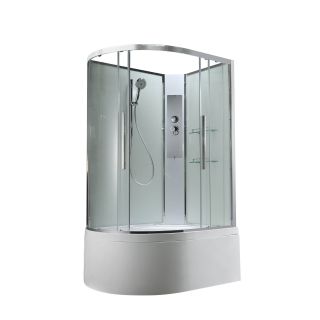 Душевая кабина EM5912RNT без крыши прозрачная