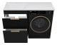 Напольная тумба под раковину Brevita Enfida ENF-07060-022Я под стиральную машину 60см чёрный