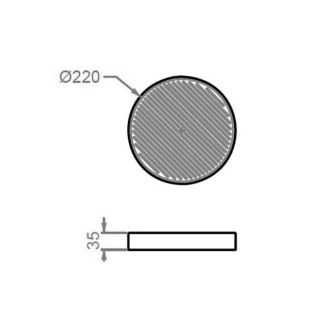 Мыльница ArtCeram Cartesio CAC002 32 00 голубой глянцевый