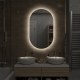 Зеркало с подсветкой Continent Fleur ЗЛП532 с бесконтактным сенсором 60см