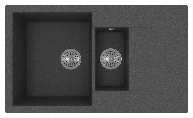 Кухонная мойка Florentina Тоскана 860К чёрный