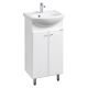 Тумба под раковину Акватон Мира 45см белый 1A104401MR010