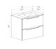 Тумба Runo Lina 70 белая под умывальник Teffy 70 (00-00004604)