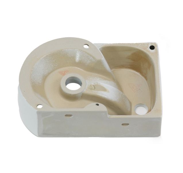 Подвесная раковина Melana 7954L-805 42см левая белый