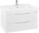 Тумба под раковину Bellezza Санриса 80см белый 00000010186