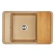 Мойка кухонная Акватон Беллис 78см песочный 1A725032BS220