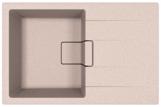 Кухонная мойка Florentina Ривьера 780 песочный