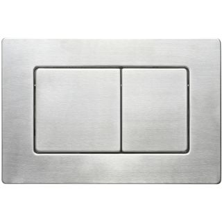 Кнопка смыва Veconi FLUSH V9, FLV9-9, 237х159х6, нержавеющая сталь, сталь брашинг