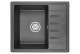 Мойка кухонная Granula Standart 5803, ЧЁРНЫЙ
