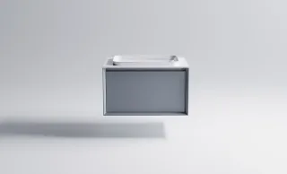 Тумба с раковиной Astra-Form Фрейм 4631177713811 80 см голубой матовый