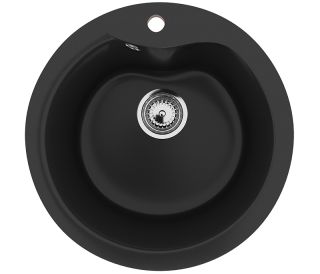 Кухонная мойка Ulgran Classic U-102-344 ультра-чёрный
