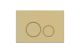 Кнопка смыва Boheme 649-MG золото матовое