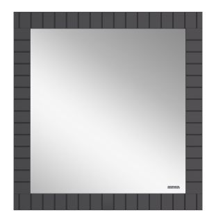 Зеркало Brevita Gloster GLOS-02080-48-2 80см графит