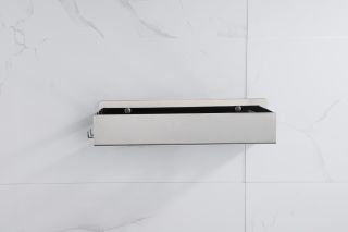 Полка подвесная Boheme Q 10965-SGM антрацит глянец