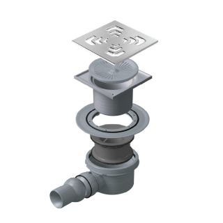 Душевой трап Confluo Standard Square 4 Mask