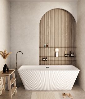 Акриловая ванна Grossman Cristal GR-2022 170x75см белый глянцевый