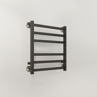 Полотенцесушитель электрический Indigo Oktava Slim 3 LСLOKS3E60-50GNSRt 60x50 см оружейная сталь