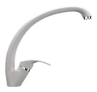 Смеситель для кухни Ulgran Classic U-007-341 ультра-белый