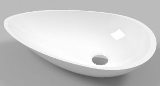 Раковина Whitecross Sapphire 0710.056033.100 56см белый глянец