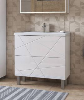 Тумба под раковину напольная Vigo Geometry tn.bsf.GEO.FOS.70.2Y 70 см белый