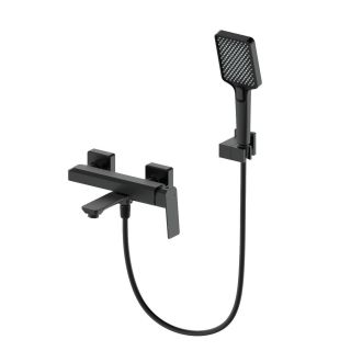 Смеситель для ванны с душем Wonzon & Woghand Diamond WW-88639011-MB чёрный матовый