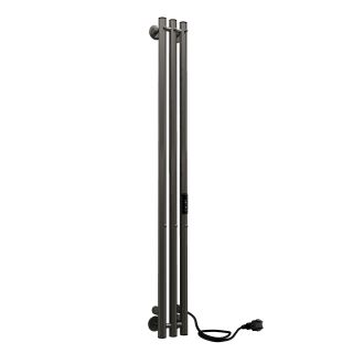 Полотенцесушитель электрический Indigo Style LSE120-13GNSRt 120x13 см оружейная сталь