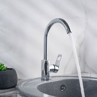 Смеситель для кухни РМС SL134-017F eco хром