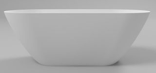 Ванна из искусственного камня Whitecross Coral X 0203.170077.200 170x77см белый матовый