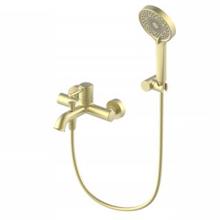 Смеситель для ванны с душем Wonzon & Woghand Tor WW-88037073-BG брашированное золото