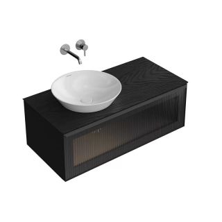 Тумба под раковину Kerama Marazzi Iconico IC.100.1\BLK 100 см чёрный матовый