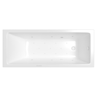 Гидромассажная ванна WHITECROSS Wave Slim 0111.180080.100.RELAX.WH 180x80 см Relax белый